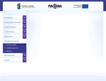 Tablet Screenshot of labirynt-zawodow.progra.pl